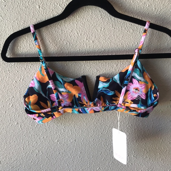 NWT Midori Bikinis Maunawili Mer Top Medium - Picture 2 of 7